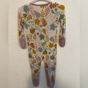 little sleepies dusty mauve zippy 0-3